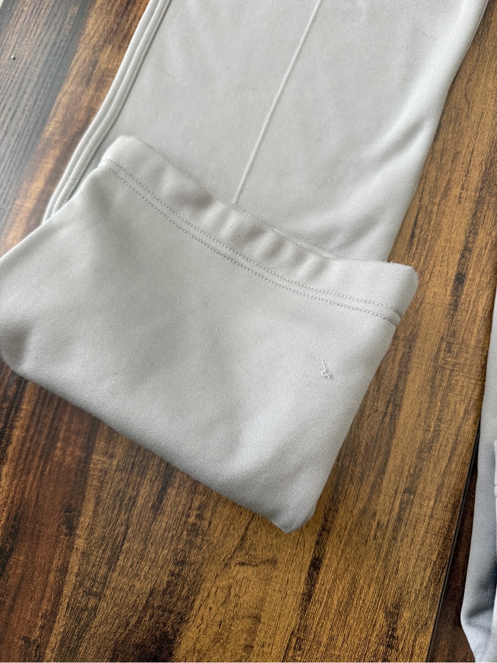 Nike Light Gray Track Pants with Straight Leg - Picture 6 of 10